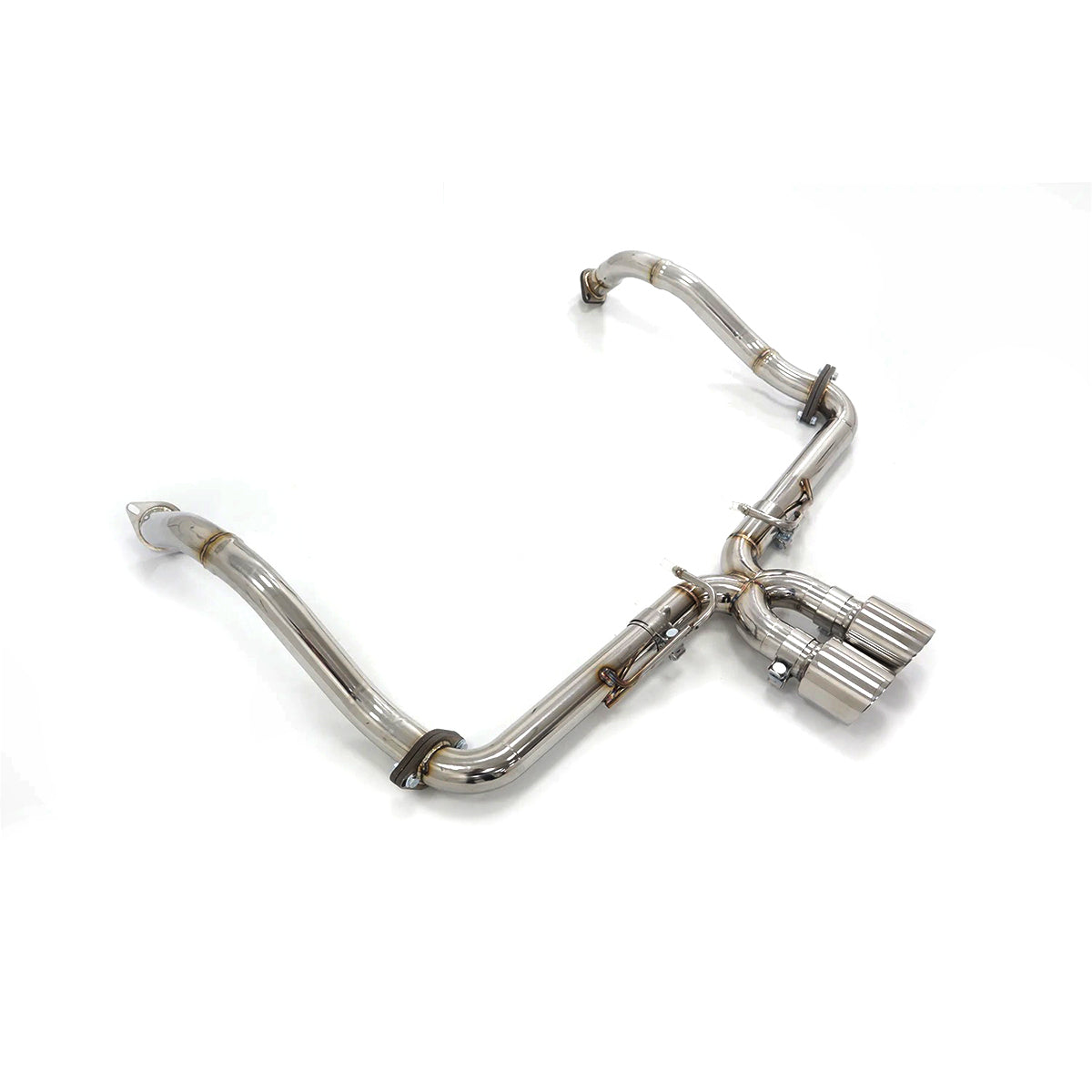 RSR Porsche 2016+ Cayman/Boxster/718/982/2.0T/2.5T Stainless Steel Sports Full Valved Exhaust System