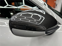 RSR Porsche 992 Dry Carbon Mirror Cap Replacements