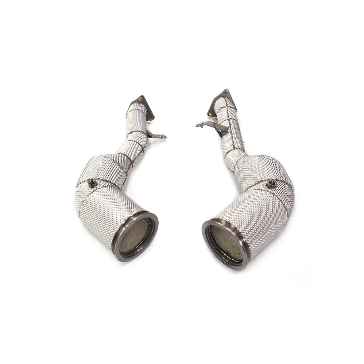 RSR Porsche Macan Stainless Steel Exhaust System Downpipe GTS 95B.2 2.9T(2020-2021) With Heat Shield