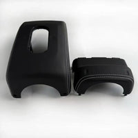 RSR Porsche 911 991 981 718 Custom Automatic adjustment LEATHER STEERING COLUMN COVER