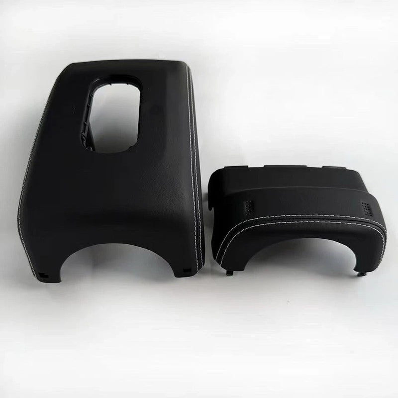 RSR Porsche 911 991 981 718 Custom Automatic adjustment LEATHER STEERING COLUMN COVER