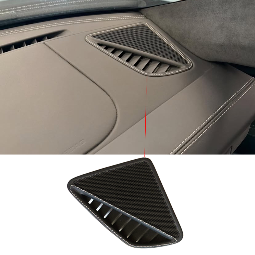 RSR PORSCHE Custom 911 991 981 718 Black leather Horn-shaped mask cover