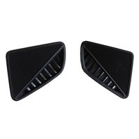 RSR PORSCHE Custom 911 991 981 718 Black leather Horn-shaped mask cover