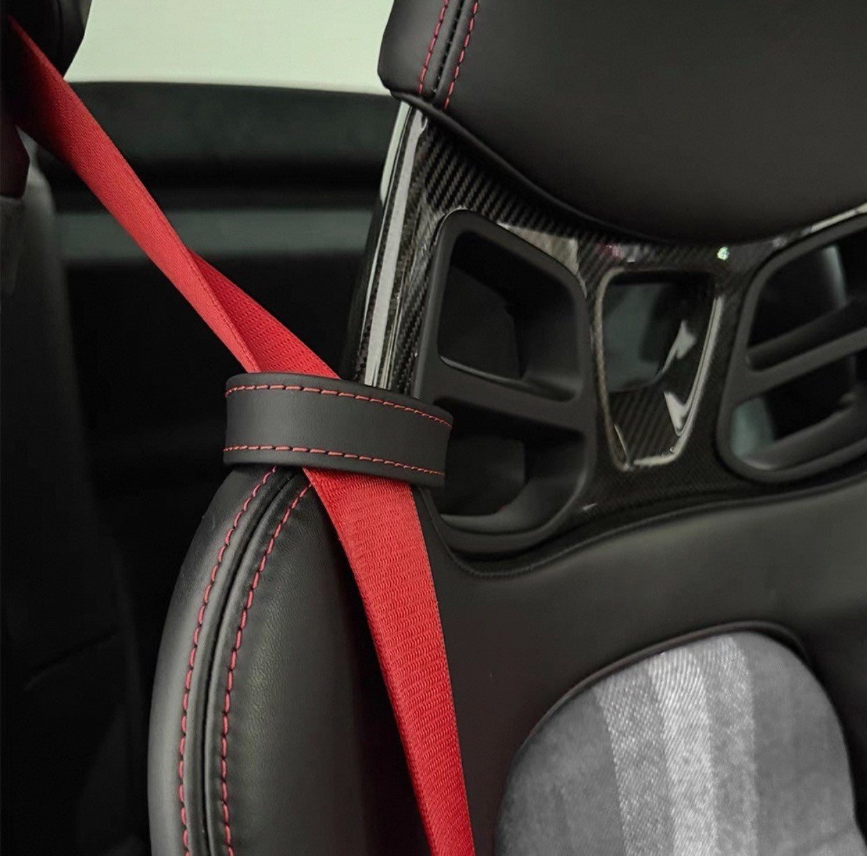 RSR Porsche LWBS Custom Seat Belt Strap Holders 991/992.1/718/918