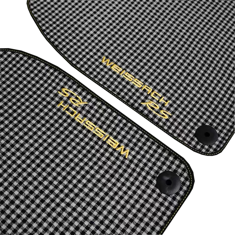 RSR Porsche 911 991.1/2 GT3RS 718 992 Custom Pepita Foot Mat