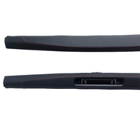 RSR Porsche leather custom stitching door sill entrance pieces set