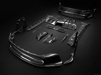 RSR Porsche 992 GT3RS Replacement Dry carbon Fiber Body Kit (2023-2026) Gloss Carbon Finish